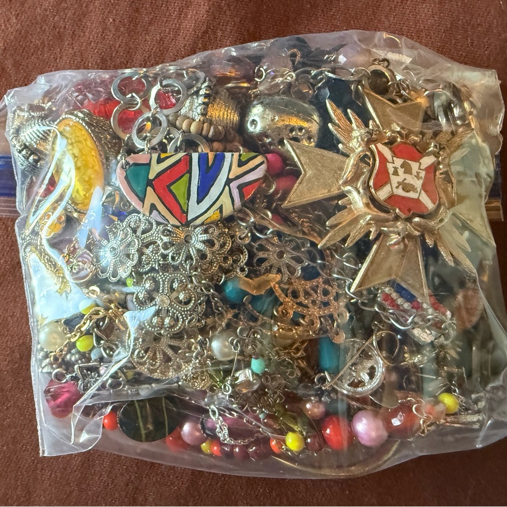 Mixed Jewelry Lot / Mystery Bag – Vintage & Modern – AS IS